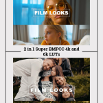 Pacote 2-em-1 de LUTs BMPCC 4K & 6K | 10 LUTs Cinematográficas para Blackmagic | Download Instantâneo | Cor Profissional para Câmeras BMPCC